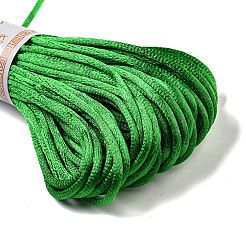 ポリエステル刺繍糸  クロスステッチの糸  グリーン  3mm  20 M /バンドル&nbsp;OCOR-C005-C02