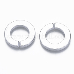 Opaque Spray Painted Acrylic Linking Rings&nbsp;OACR-S021-73A-B02