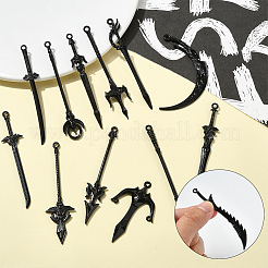 30Pcs 15 Styles Alloy Big Pendants&nbsp;FIND-SC0018-11