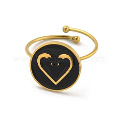 Adjustable 304 Stainless Steel Rings&nbsp;LS-RJEW-B058-02G-09