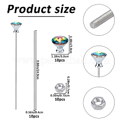 DIY Beaded Garden Stakes Making Kit&nbsp;DIY-FH0010-86A