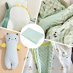 ポリエステル生地  ベビー服アクセサリー  淡いターコイズ  1000x1600~1800x0.4mm&nbsp;DIY-WH0759-40A