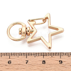 Alloy Swivel Snap Hook Clasps&nbsp;PALLOY-T090-80KCG