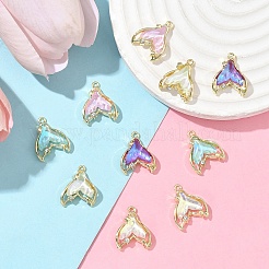 10Pcs 5 Colors Rack Plating Alloy Pendants&nbsp;FIND-YW0006-42