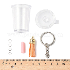 DIY Miniature Drink Cup Shape Keychain&nbsp;DIY-FP0001-62