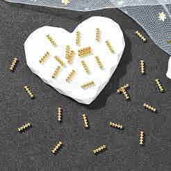 SHEGRACE Brass Beads&nbsp;XGRPCN080-232G