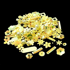 Rainbow Iridescent PVC Paillette/Sequins Beads & Links & Pendants&nbsp;PVC-C001-01A