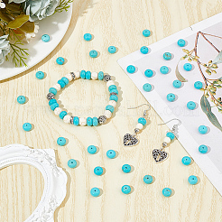 1 Strand Natural Howlite Beads Strands&nbsp;TURQ-SC0001-26C