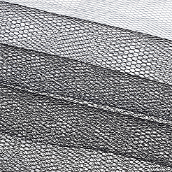 Polyester Mesh Lace Fabric&nbsp;DIY-WH0504-331A