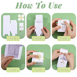 Square Paper Candy Packaging Boxes&nbsp;CON-WH0089-59