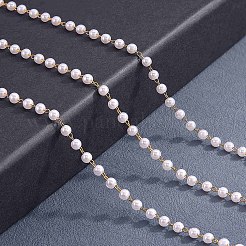 Plastic Imitation Pearl Beaded Chain&nbsp;JX303A