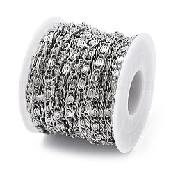 304 Stainless Steel Lumachina Chains&nbsp;STAS-M075-03A-P