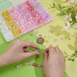 1410Pcs 24 Colors Frosted Transparent Acrylic Beads&nbsp;OACR-PH0004-74B