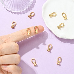 SHEGRACE Brass Fold Over Clasps&nbsp;XGRQ6B512-891G