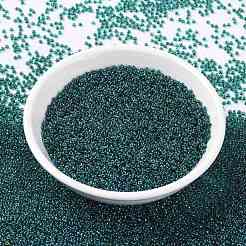 MIYUKIラウンドロカイユビーズ  日本製シードビーズ  15/0  （rr3744)  1.5mm  穴：0.7mm  約5555個/10g&nbsp;X-SEED-G009-RR3744