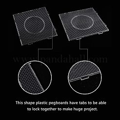 ABC Plastic Pegboards Used for DIY Fuse Beads&nbsp;DIY-PH0019-93