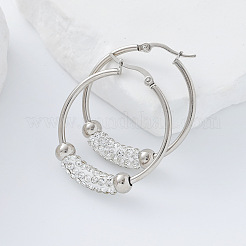 304 Stainless Steel Hoop Earrings&nbsp;BN4899