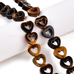Natural Tiger Eye Beads Strands&nbsp;G-N342-91