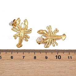 304 Stainless Steel Stud Earrings&nbsp;EJEW-A142-01G