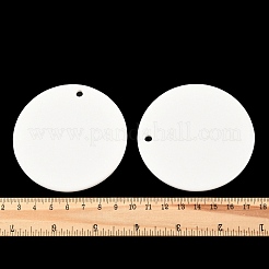 Porcelain Blank Big Pendants&nbsp;PORC-PW0001-100