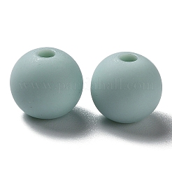 Frosted Opaque Acrylic Beads&nbsp;OACR-P019-01B-03
