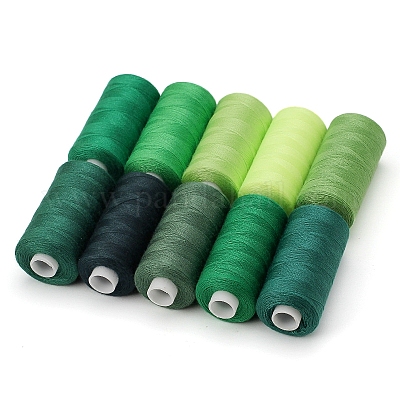 10 Colors Polyester Sewing Thread&nbsp;PW-WG4C286-14-1