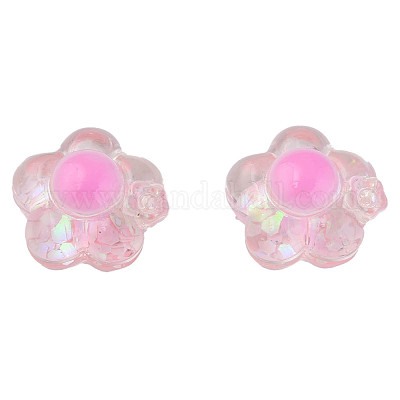 Transparent Epoxy Resin Cabochons&nbsp;CRES-N034-21A-1