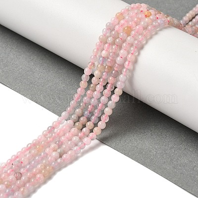 Natural Morganite Beads Strands&nbsp;G-B090-A24-03-1