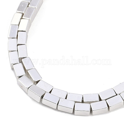 Electroplated Synthetic Non-magnetic Hematite Beads Strands&nbsp;G-C156-01S-1