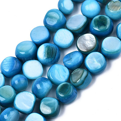 Natural Freshwater Shell Beads Strands&nbsp;SHEL-S276-110B-03-1