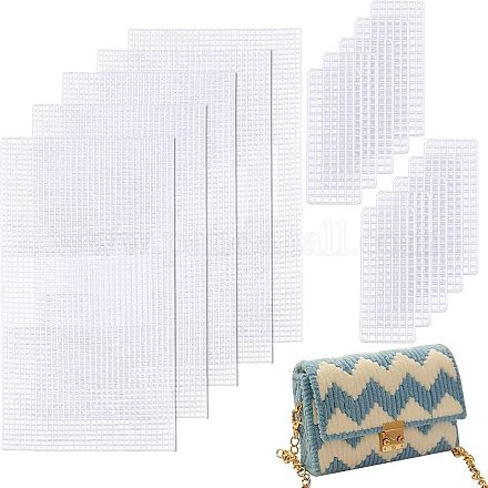 プラスチックメッシュキャンバスシート 刺繍用 アクリル毛糸クラフト