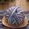 Cashmere Segment Dyed Yarn, for Weaving, Knitting & Crochet, Medium Purple, 2mm, about 131.23 Yards(120m)/Skein
