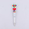 Plastic Ball-Point Pen, Beadable Pen, for DIY Personalized Pen, Puzzle, 145mm