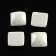 Pearlized Plated Opaque Glass Cabochons&nbsp;PORC-S802-8mm-M-2