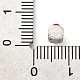 925 Sterling Silver Enamel Beads&nbsp;STER-L066-05S-01-3