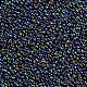 12/0 ガラスシードビーズ  アイリスラウンド  カラフル  2mm  穴：1mm  約30000個/ポンド&nbsp;SEED-A009-2mm-605-2