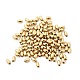 真鍮ビーズ  ライス  18KGP本金メッキ  5.5x3.5mm  穴：1mm&nbsp;KK-P344-07G-1