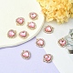 Alloy Crystal Rhinestone Charms&nbsp;ALRI-YW0001-01C-5