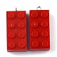 Opaque Acrylic Pendants&nbsp;MACR-B0001-02H-1