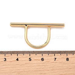 女性のための真鍮の指輪  棒状  ゴールドカラー  3x45mm  内径：17x17mm&nbsp;RJEW-Z097-02G