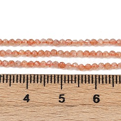 Natural Sunstone Beads Strands&nbsp;G-RM250101-A17