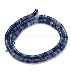 Natural Blue Aventurine Beads Strands&nbsp;G-Z110-A10-2x4mm-04