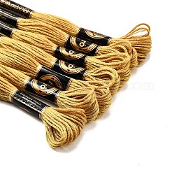 ポリエステル刺繍糸  クロスステッチの糸  ゴールデンロッド  1mm  約8.75ヤード（8m）/バンドル&nbsp;OCOR-TAC0013-10A-113