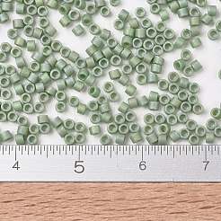 MIYUKIデリカビーズ  シリンダー  日本製シードビーズ  11/0  （db2310)マット不透明グレーズピスタチオab  1.3x1.6mm  穴：0.8mm  約2000個/10g&nbsp;X-SEED-J020-DB2310