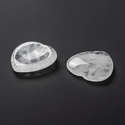 天然水晶マッサージ  ハート  顔を持ち上げるために  腫れを減らして引き締めます  39~40x39.5~40x7~8mm&nbsp;G-K311-44B