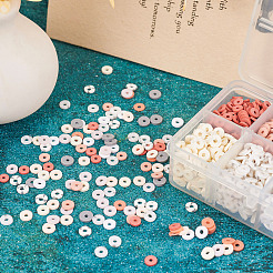 100G 10 Colors Handmade Polymer Clay Beads&nbsp;CLAY-BT0001-05