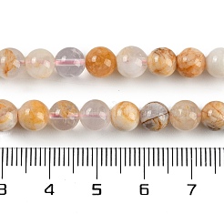 Natural Cherry Blossom Agate Beads Strands&nbsp;G-H062-A02-01