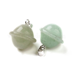 Natural Green Aventurine Pendants&nbsp;G-B041-01P-14