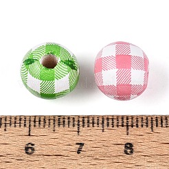 Easter Printed Schima Wood Beads&nbsp;WOOD-T033-04M