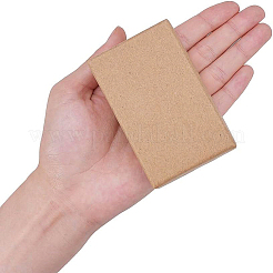 クラフト紙のボール紙ジュエリーボックス  リング/ネックレスボックス  長方形  バリーウッド  8x5x2.5cm  18個/セット&nbsp;CBOX-BC0001-09